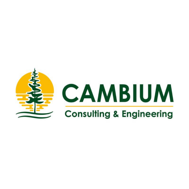 Cambium logo in circle 1